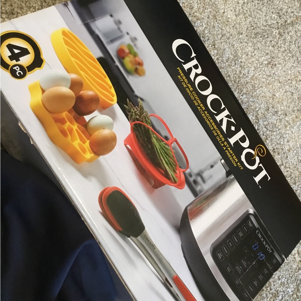 Crock pot pressure cooker accessories 4 piece starter kit NIB